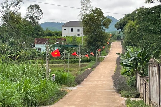 Đổi thay từ xây dựng nông thôn mới ở đồng bào vùng giáo Nghĩa Đàn