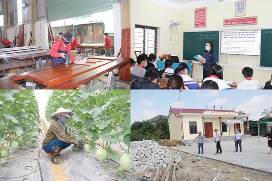 [Infographics] Hưng Nguyên có 23/27 chỉ tiêu kinh tế - xã hội chủ yếu đạt và vượt kế hoạch