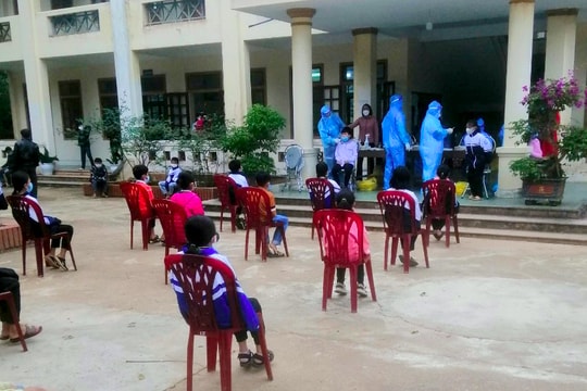 Nghệ An: Truy vết được 175 F1 của các ca cộng đồng ở một xã vùng cao