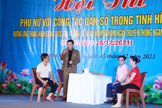 Ý nghĩa từ hội thi 'Phụ nữ với công tác dân số trong tình hình mới' ở Nghệ An