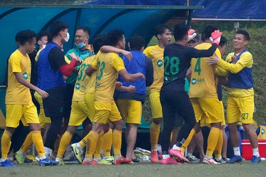 U21 SLNA chính thức góp mặt ở vòng chung kết U21 quốc gia