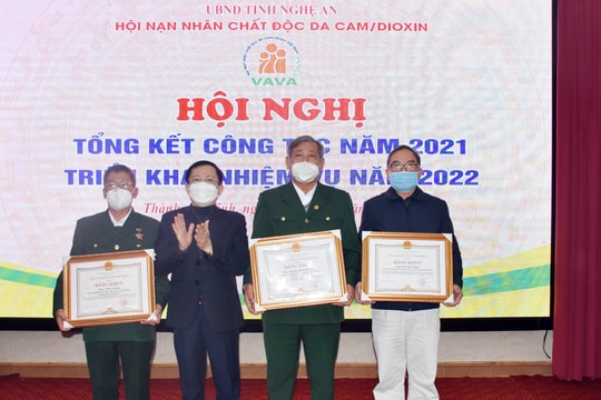 Vận động hơn 1,5 tỷ đồng cho Quỹ Nạn nhân chất độc da cam/dioxin   ​