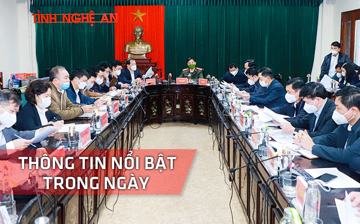 Nghệ An: Thông tin nổi bật ngày 15/12