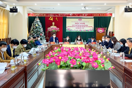 Phát huy sức mạnh khối đại đoàn kết toàn dân tộc trong xây dựng nông thôn mới, đô thị văn minh