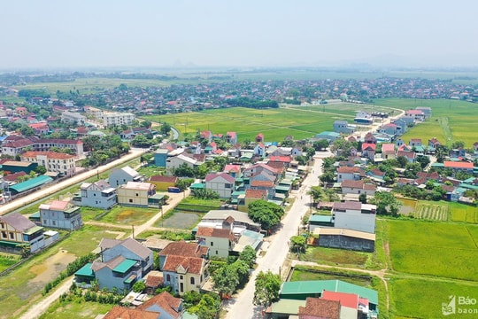 Yên Thành đẩy nhanh tiến độ xây dựng nông thôn mới nâng cao
