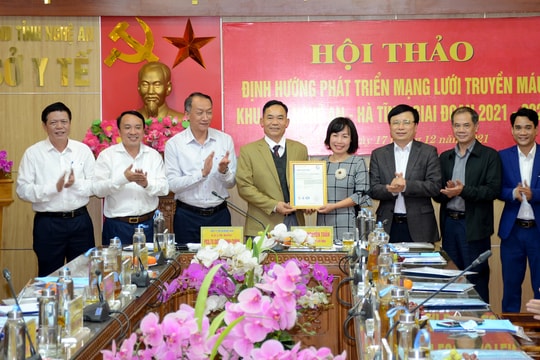 Hội thảo định hướng phát triển mạng lưới truyền máu khu vực Nghệ An - Hà Tĩnh 