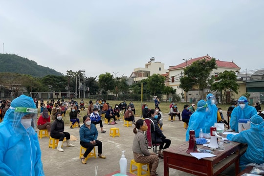Thị xã Hoàng Mai truy vết hơn 600 F1 liên quan đến các ca nhiễm Covid-19 cộng đồng