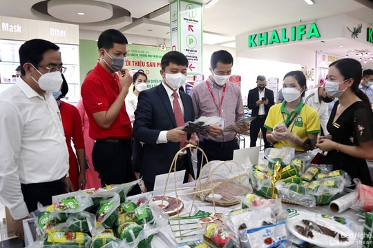 Nỗ lực đưa hàng hóa Nghệ An tiếp cận thị trường ngoại tỉnh