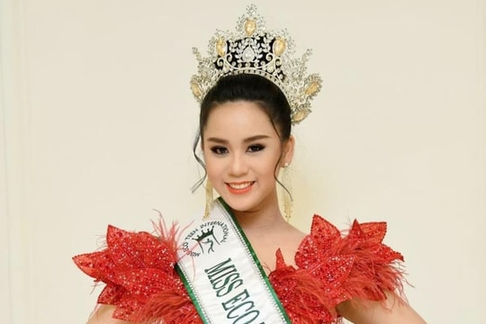 Thí sinh 13 tuổi của Việt Nam đăng quang 'Miss Eco Teen International' 