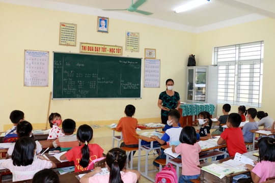 Nghệ An sẽ tiến hành kiểm tra định kỳ học sinh lớp 1 và lớp 2 bằng hình thức trực tiếp