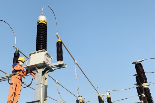 Đóng điện thành công trạm biến áp 110kV Hoàng Mai 1