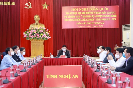 Nghệ An là điểm sáng về thực hiện bảo hiểm xã hội tự nguyện 