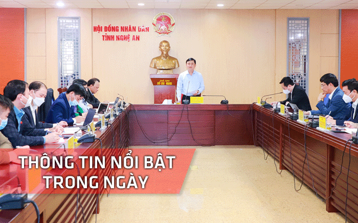 Nghệ An: Thông tin nổi bật ngày 27/12