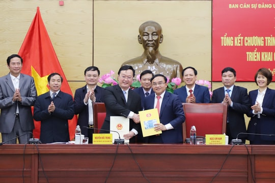 Ban Cán sự đảng UBND tỉnh và Ban Dân vận Tỉnh ủy ký quy chế phối hợp giai đoạn 2021-2026