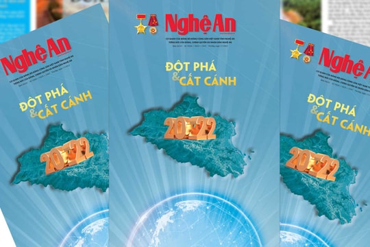 Mời quý độc giả đón đọc Báo Nghệ An Tết Dương lịch 2022