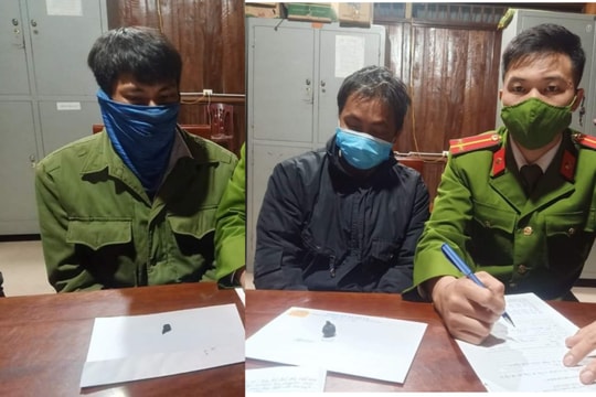 Người đàn ông tự giác giao nộp 20 viên ma túy tổng hợp