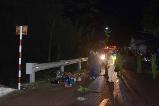 Tài xế lái xe container gây tai nạn liên hoàn dương tính với ma túy