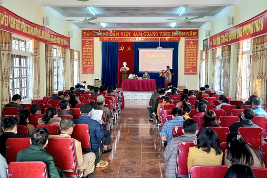 Đại biểu HĐND tỉnh tiếp xúc cử tri tại TX.Thái Hòa