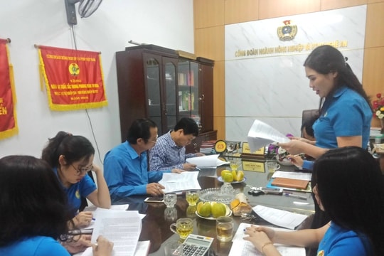 Công tác kiểm tra, giám sát là 'nòng cốt' cho hoạt động của tổ chức Công đoàn