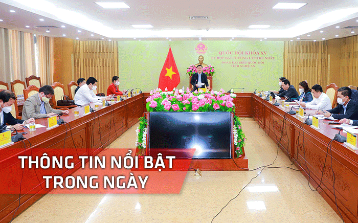 Nghệ An: Thông tin nổi bật ngày 6/1