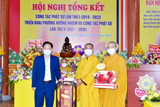 Giáo hội Phật giáo đồng hành cùng dân tộc hướng tới các hoạt động từ thiện, nhân đạo