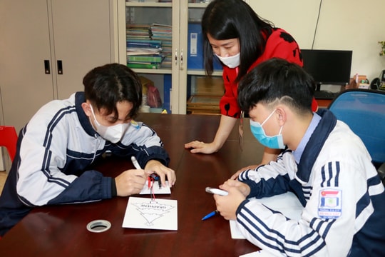 Dự án 'liên trường' đạt giải Nhất cuộc thi Khoa học kỹ thuật năm 2021