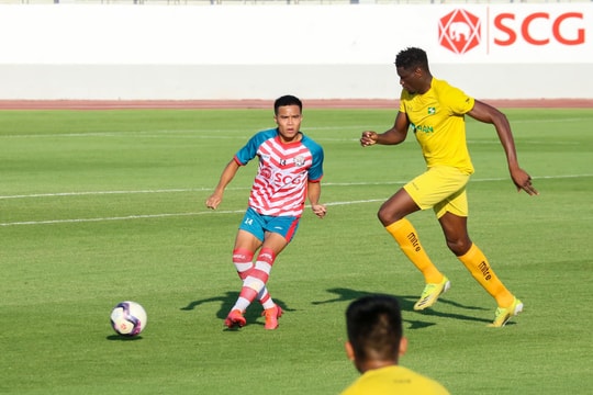 SLNA giành chiến thắng trước Bà Rịa Vũng Tàu trong trận đấu giao hữu