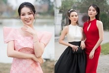 Á hậu Thụy Vân đọ sắc 'một chín một mười' bên Huyền Lizzie, Thu Quỳnh