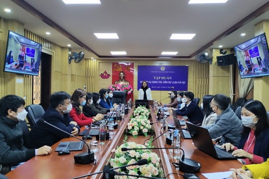 Công đoàn ngành Giáo dục Nghệ An tập huấn cho cộng tác viên dư luận xã hội