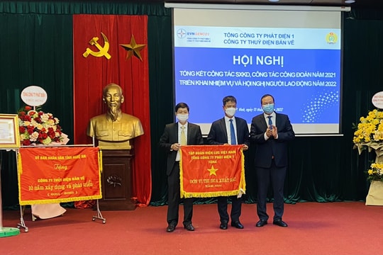 Công ty Thủy điện Bản Vẽ hoàn thành tốt các chỉ tiêu được giao trong năm 2021