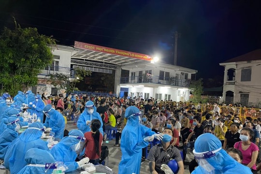 Nghệ An siết chặt các biện pháp phòng dịch Covid-19 ở nhà máy, cơ sở sản xuất kinh doanh