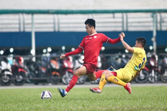 SLNA có trận thứ 4 bất bại trong chuyến du đấu miền Nam