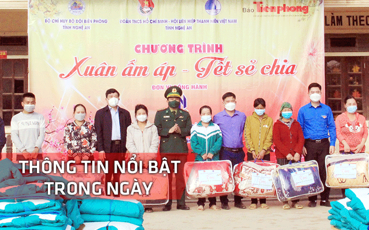 Nghệ An: Thông tin nổi bật ngày 16/1