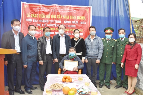 Hơn 2,6  tỷ đồng hỗ trợ gia đình thân nhân liệt sĩ trong năm 2021