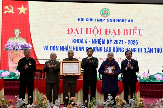 Hội Cựu TNXP Nghệ An Đại hội đại biểu nhiệm kỳ 2021 - 2026