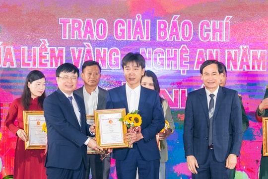 Danh sách các tác phẩm, tác giả đạt Giải Búa liềm Vàng - Nghệ An năm 2021