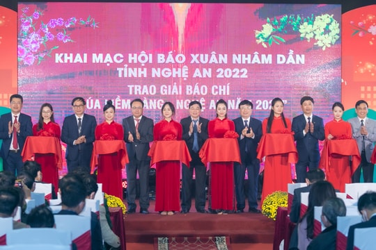  Khai mạc Hội báo Xuân Nhâm Dần tỉnh Nghệ An 2022 