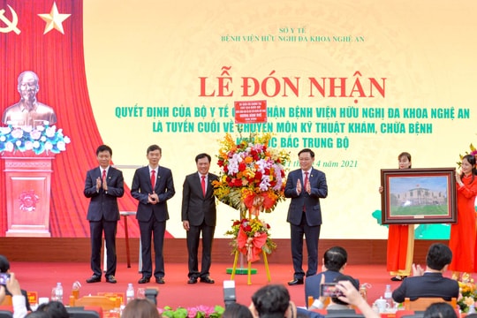 Bệnh viện Hữu nghị Đa khoa Nghệ An: 10 dấu ấn nổi bật 2021