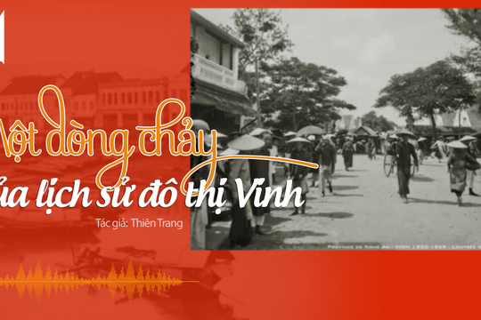 Tiếng Nghệ: Một dòng chảy của lịch sử đô thị Vinh 