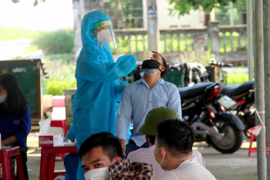 Nghệ An: Tập trung khống chế ổ dịch tại 2 nhà máy với hơn 2.000 công nhân