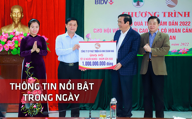 Nghệ An: Thông tin nổi bật ngày 26/1