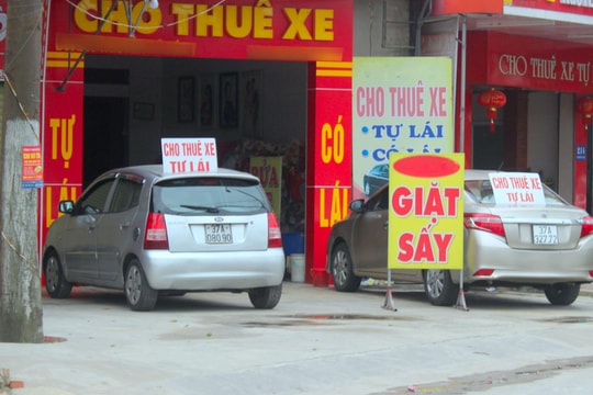 Nghệ An: Dịch vụ cho thuê xe ô tô đìu hiu trong dịp Tết 
