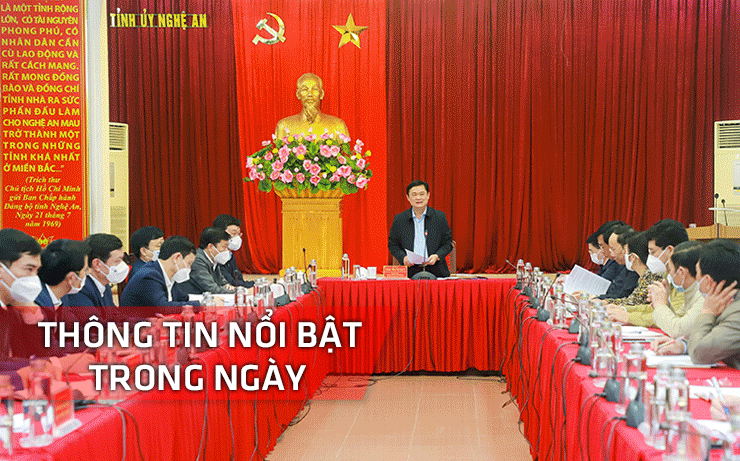 ​Nghệ An: Thông tin nổi bật ngày 7/2