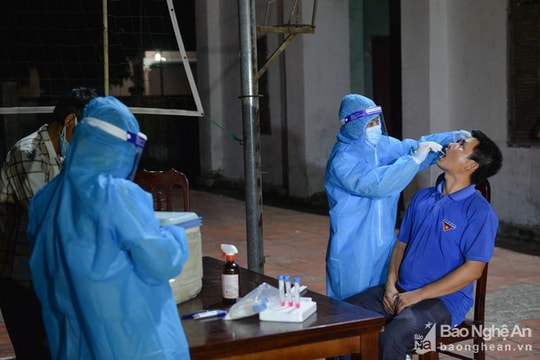 Chiều nay 8/2, Nghệ An ghi nhận 1.441 ca nhiễm Covid-19 mới, trong đó có 310 ca cộng đồng