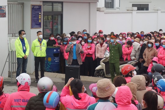 Nỗ lực của tổ chức công đoàn trong việc giải quyết đình công tại Công ty TNHH Viet Glory