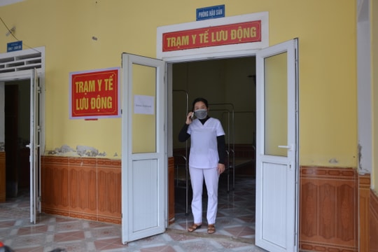 Nghệ An: Tăng cường hỗ trợ nhân lực cho trạm y tế lưu động điều trị F0 tại nhà, nơi cư trú