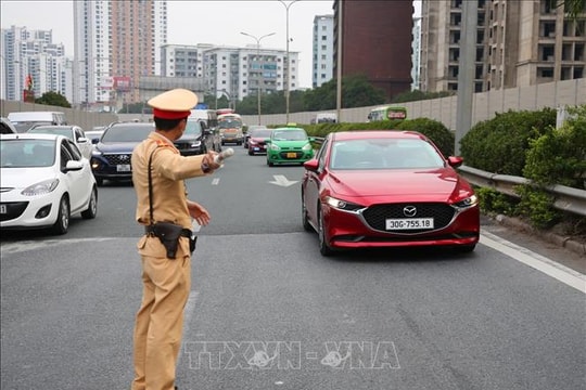 Cảnh sát giao thông sẽ xử lý vi phạm nồng độ cồn trong cả năm 2022