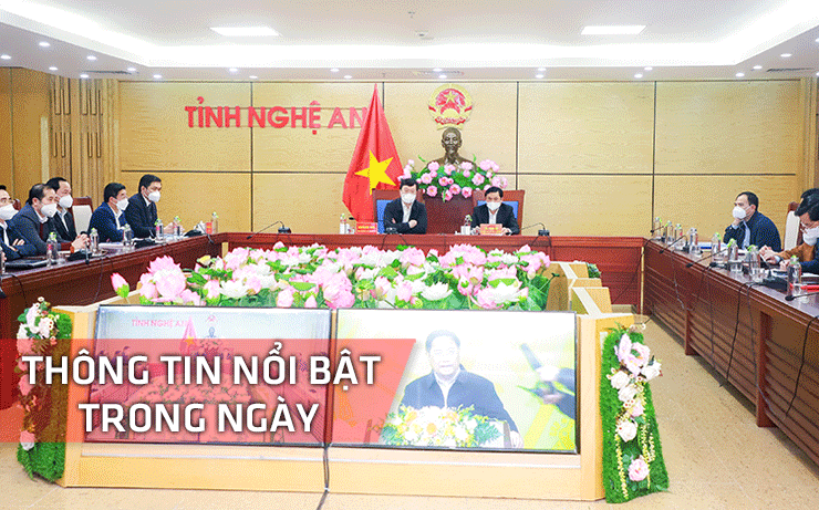 Nghệ An: Thông tin nổi bật ngày 15/2