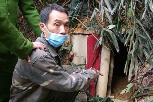 Bắn 2 người trọng thương rồi trốn trong hang