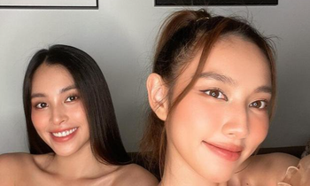 Người hâm mộ 'phát sốt' mỗi khi Tiểu Vy và Thùy Tiên đứng chung một khung hình